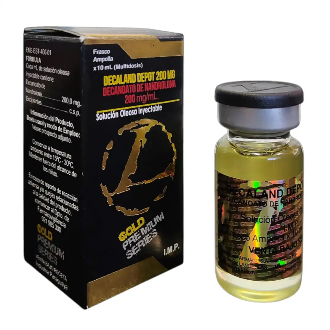 Apresentação de Decanoato de Nandrolona Landerlan 10 ml de 200 mg
